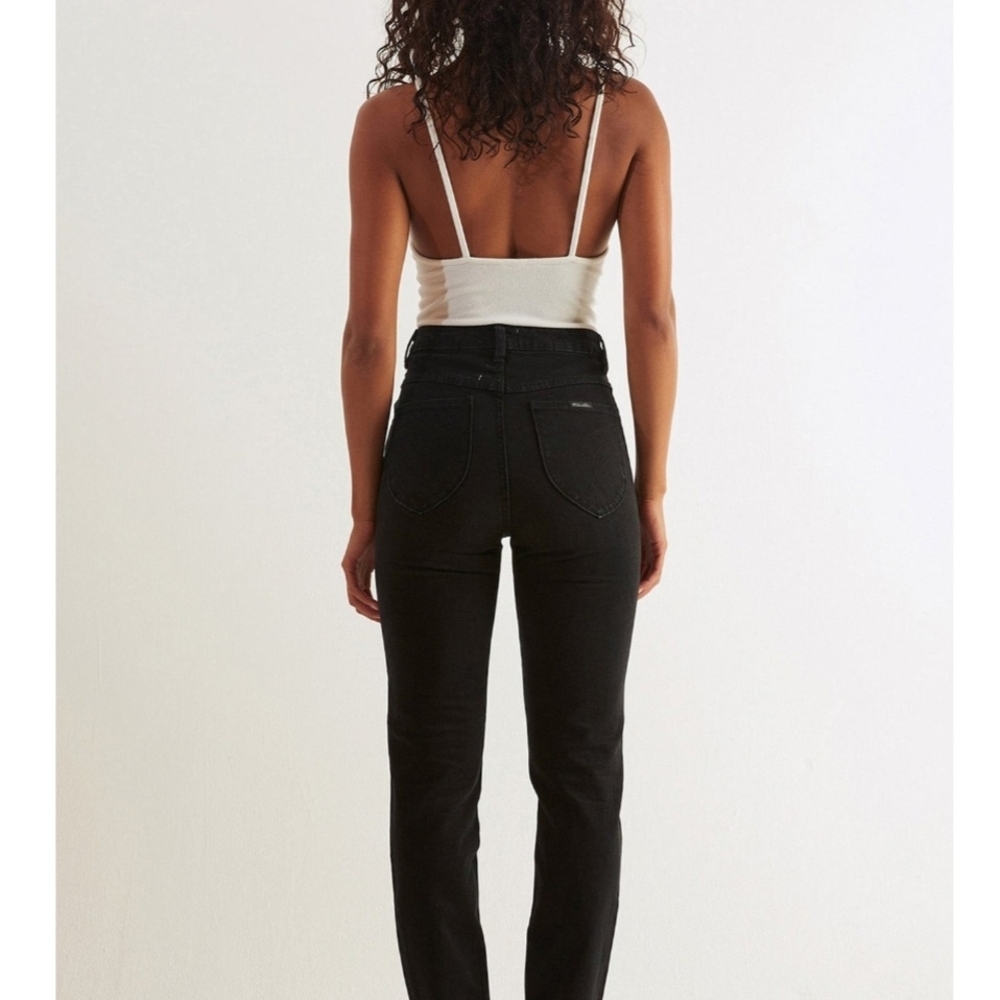 ROLLA'S Dusters Black Straight Leg Jeans Size 26